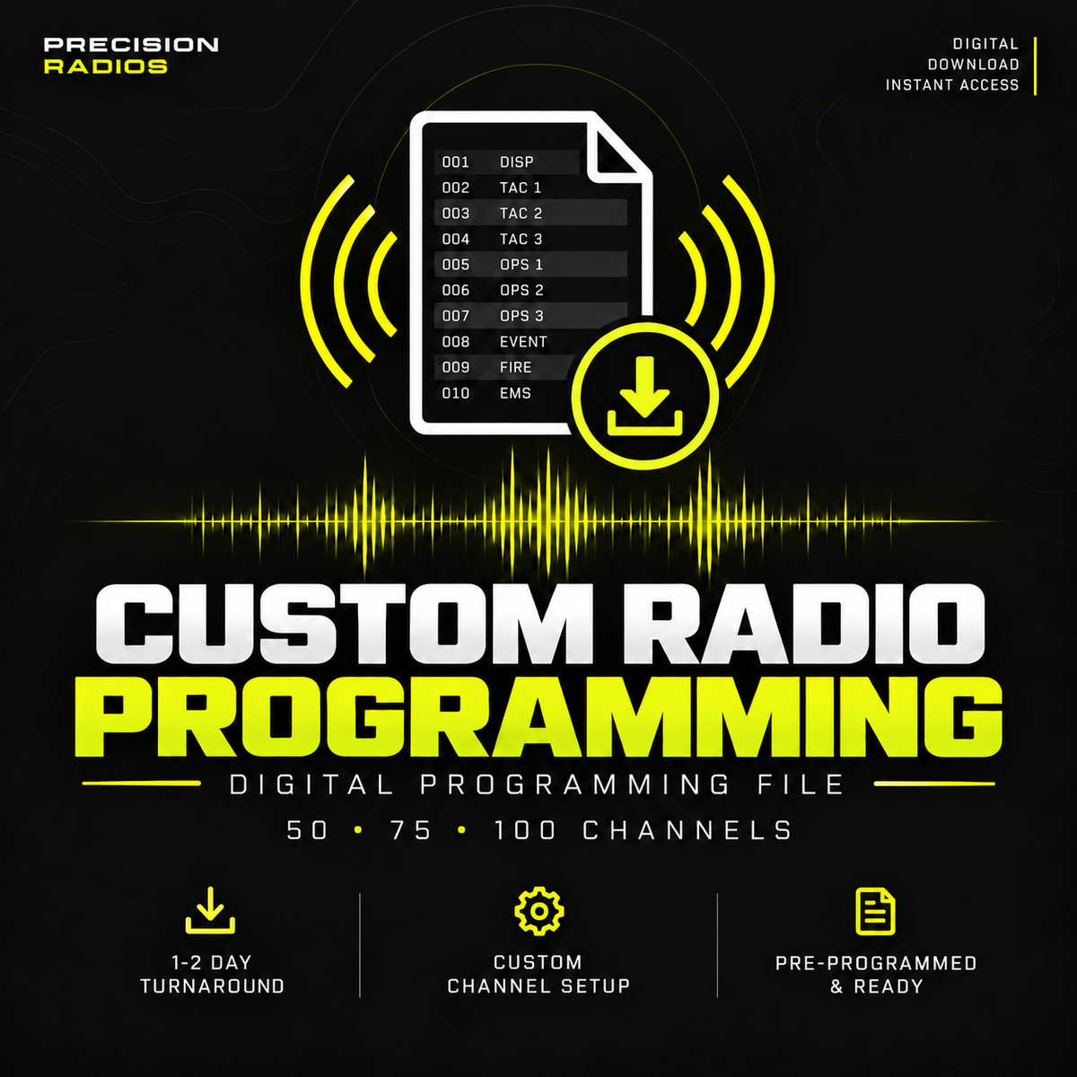 Custom Radio Programing