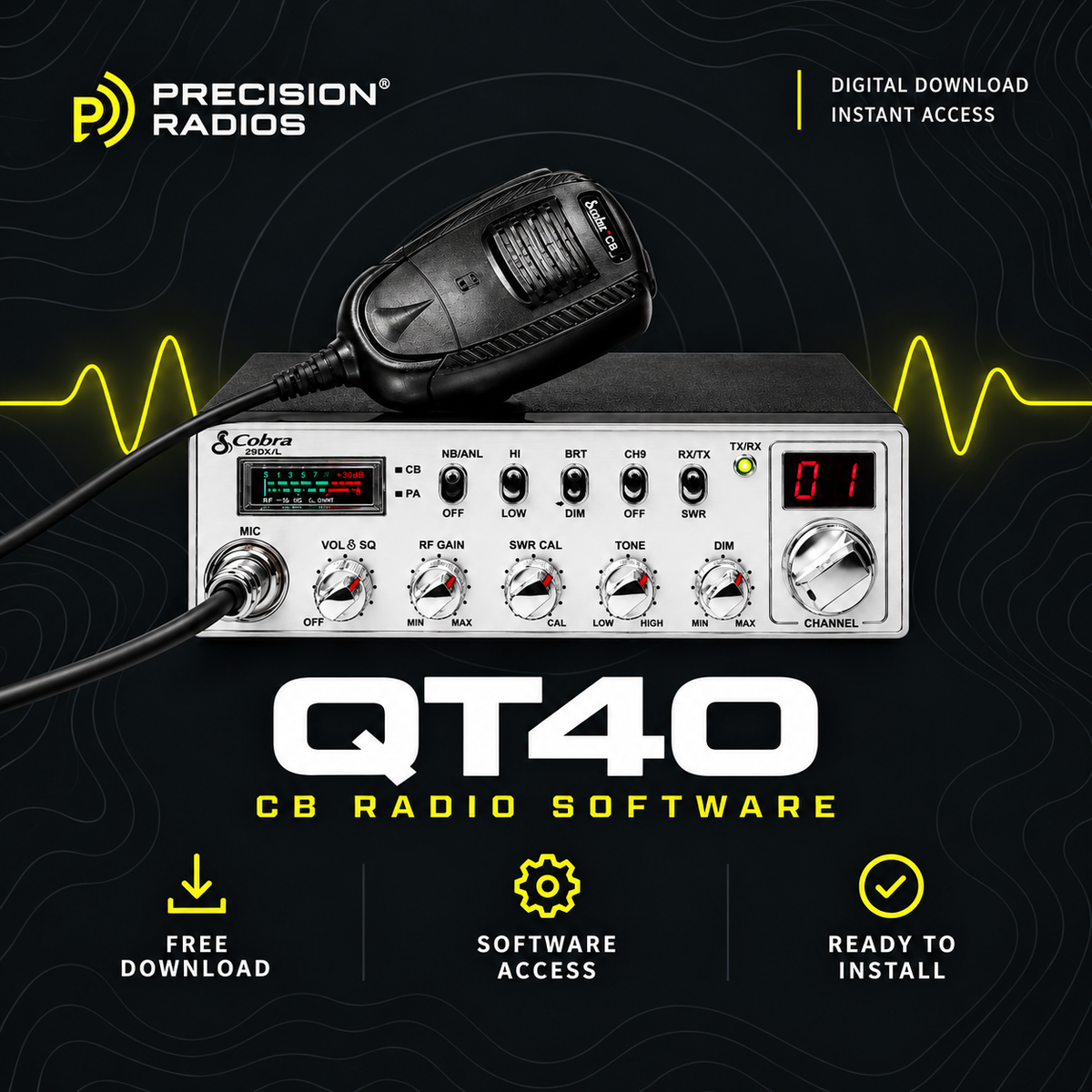 QT40 CB Radio Software